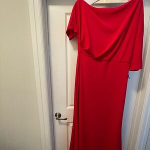 Elegant Red Women's Dress